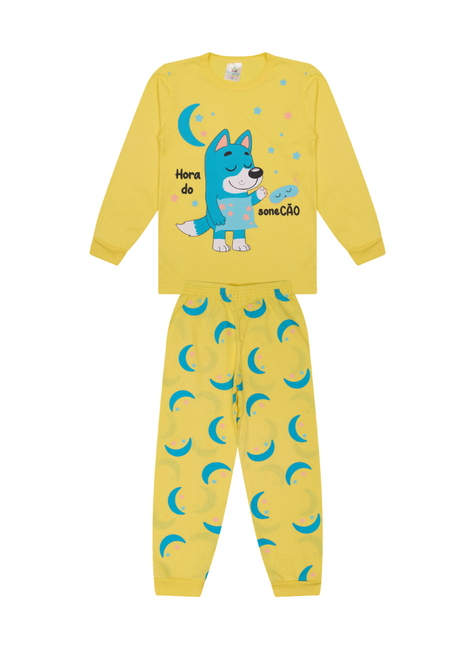 Pijama Longo Infantil Masculino SoneCÃO