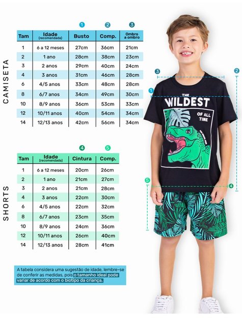Kit Sortido Conjunto Infantil Menino Kit 10 Conjuntos
